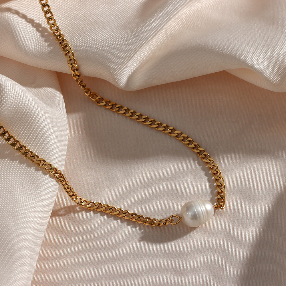 Baroque Pearl Necklace