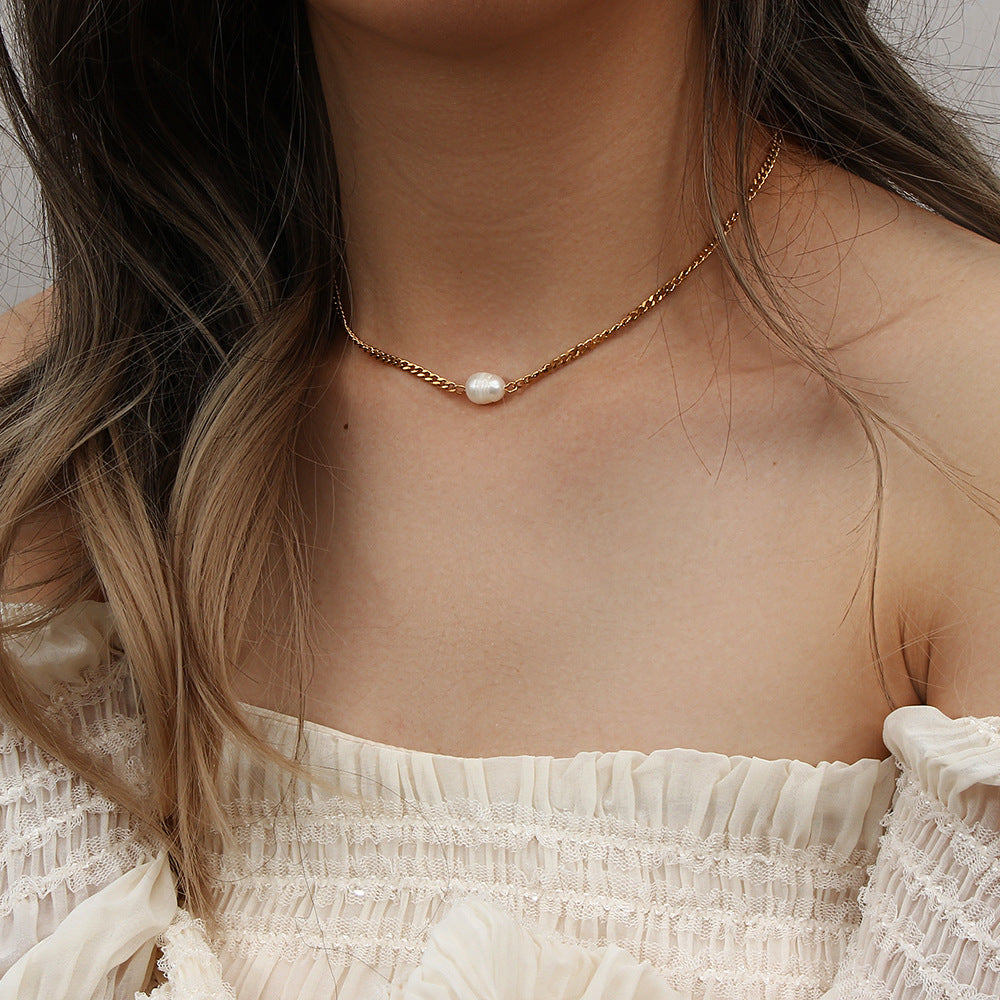 Baroque Pearl Necklace