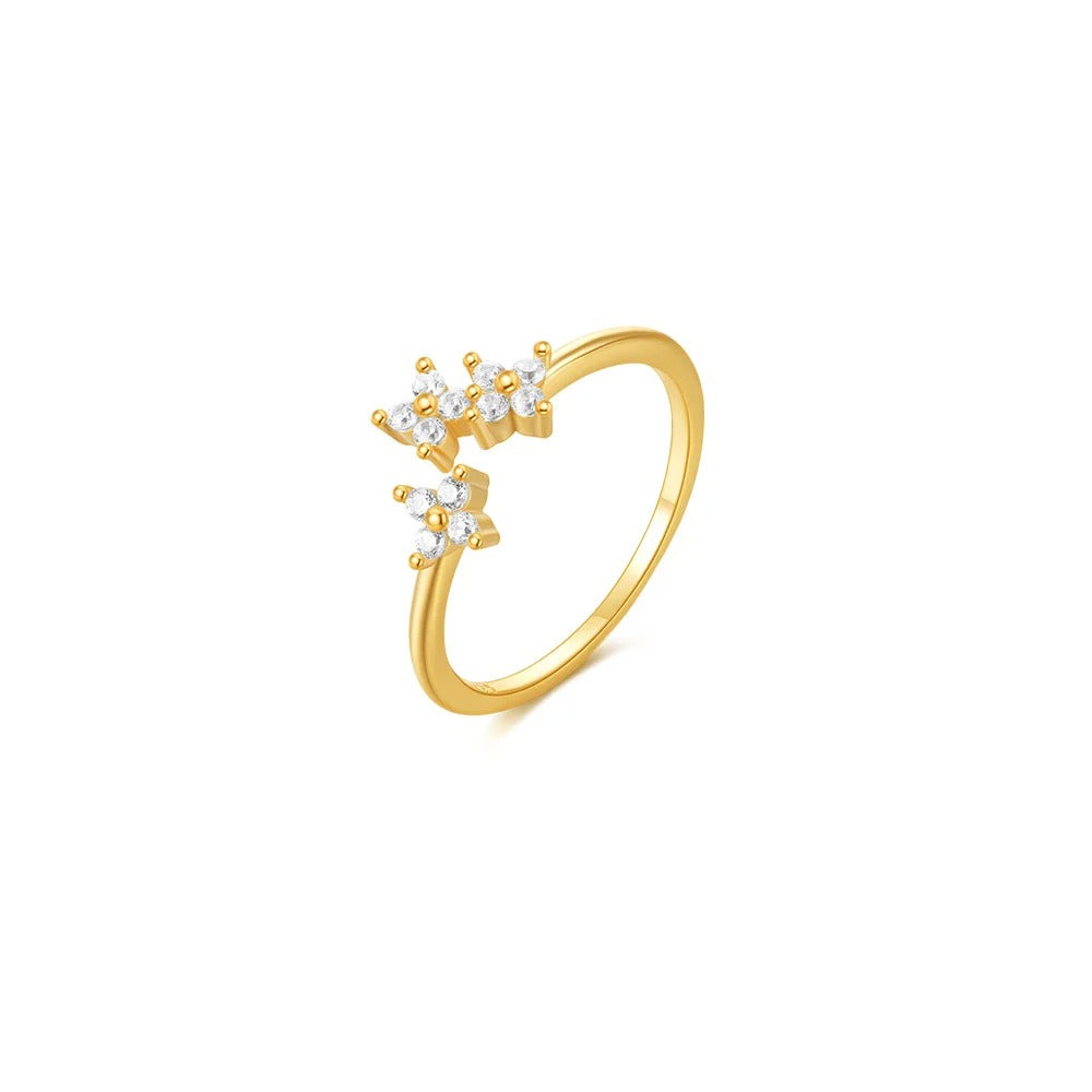 Flower Diamond Ring