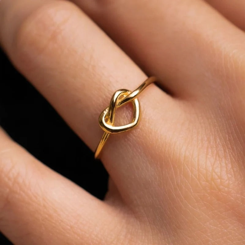 Heart Knot Ring