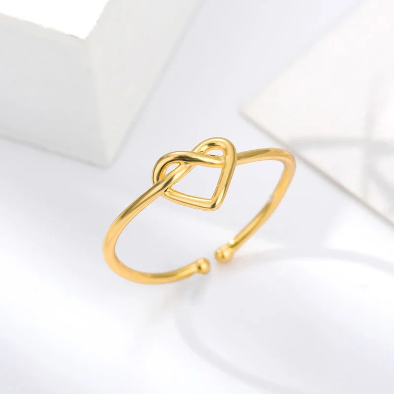 Heart Knot Ring