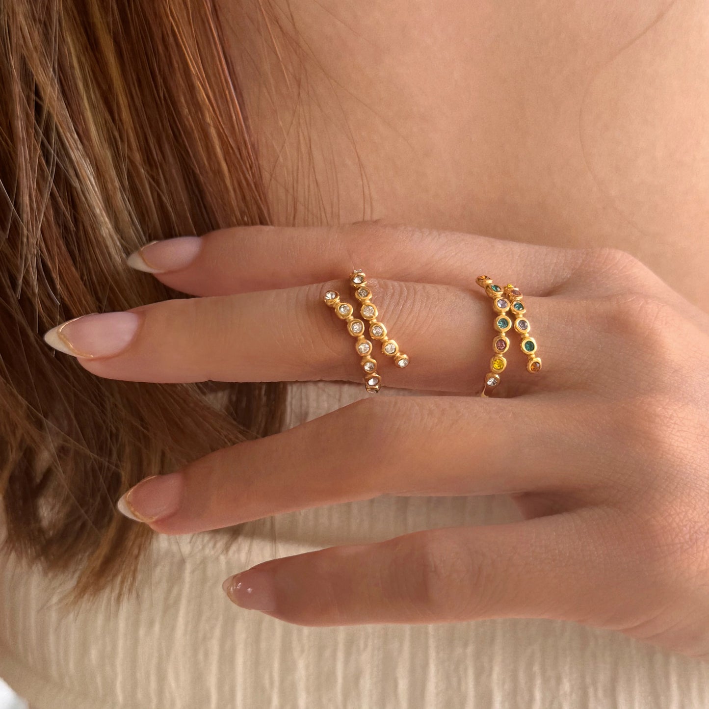 Dainty Open Ring