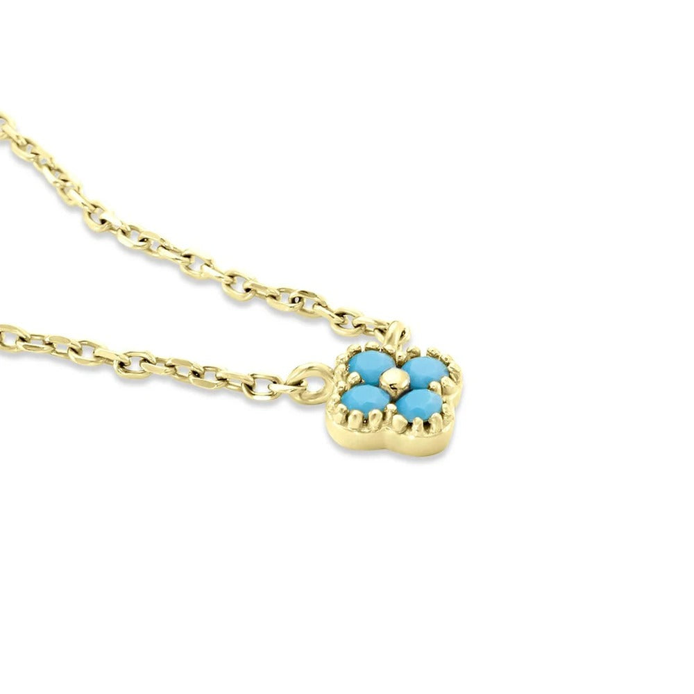 Tiny Clover Necklace