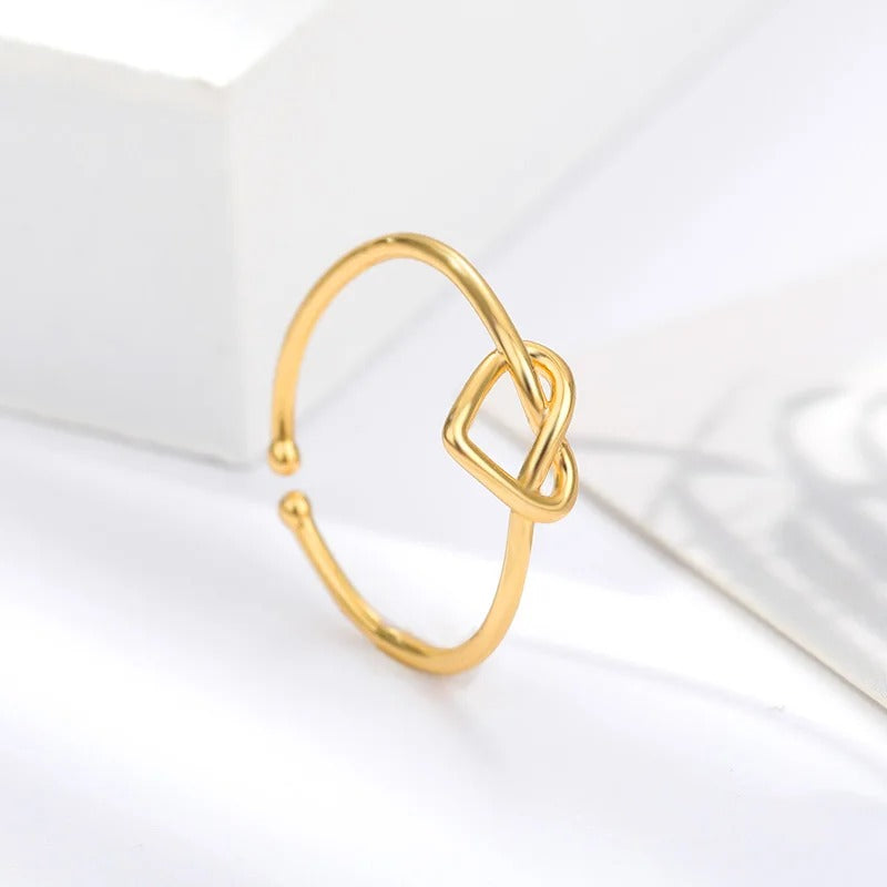 Heart Knot Ring