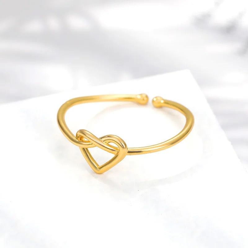 Heart Knot Ring