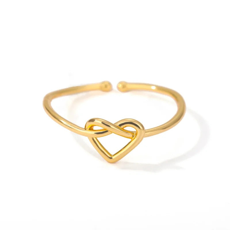 Heart Knot Ring