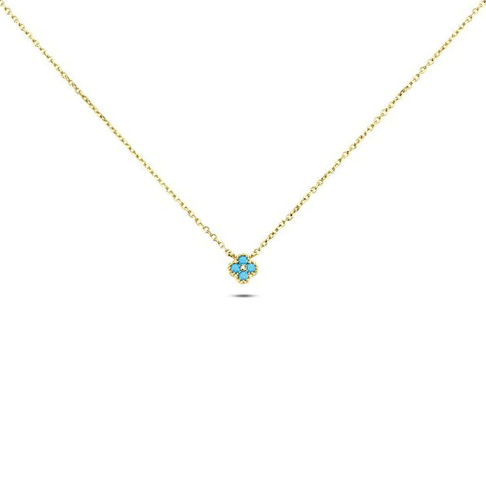 Tiny Clover Necklace