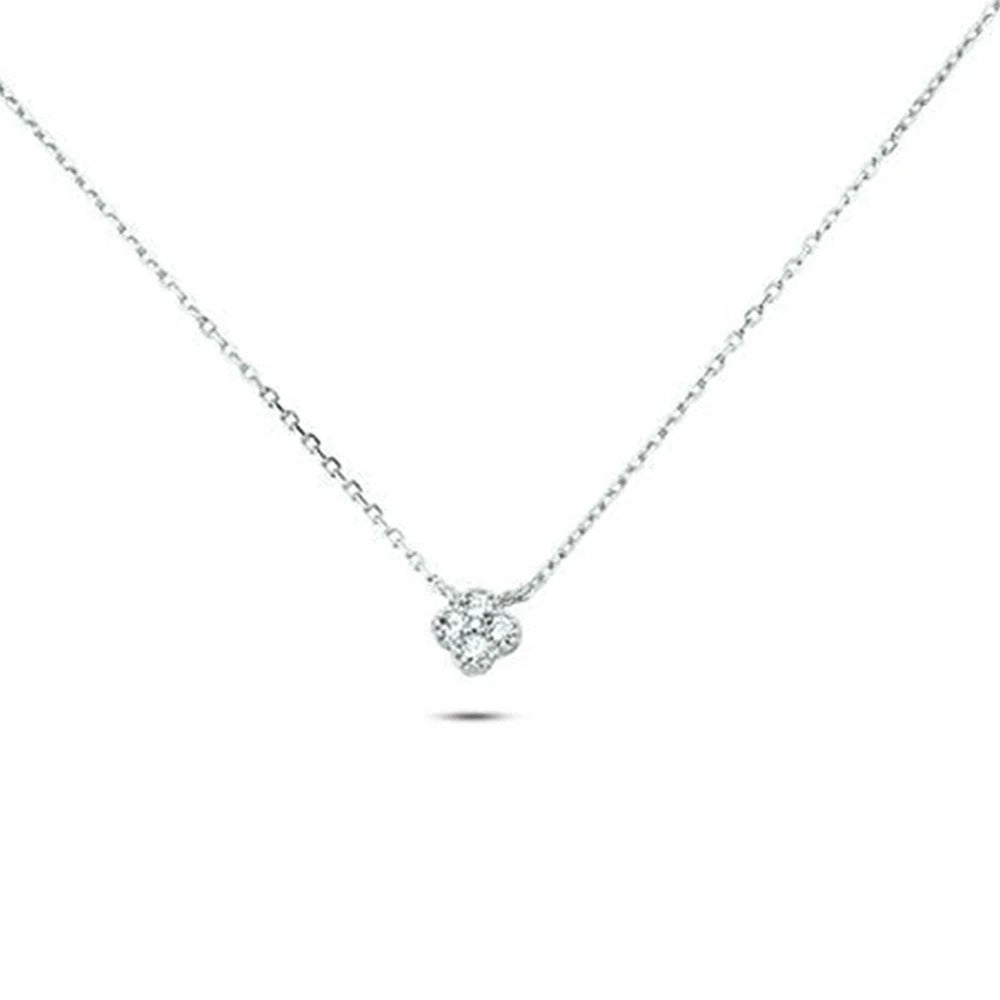 Tiny Clover Necklace